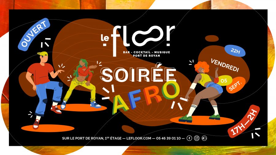 Vendredi 5 Septembre – 22h – Soirée Afro