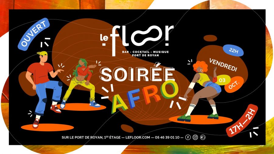 Vendredi 3 Octobre – 22h – Soirée Afro