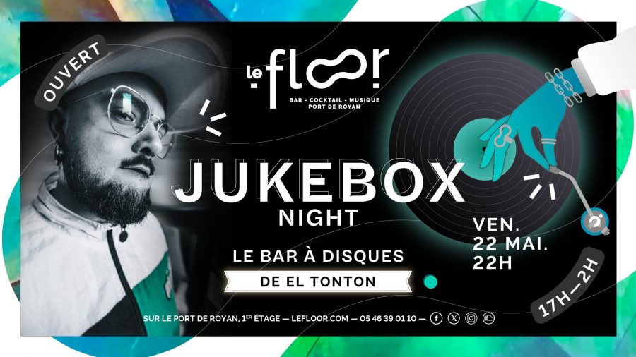 Vendredi 22 Mai – 22h – Soirée Jukebox 100% Vinyles