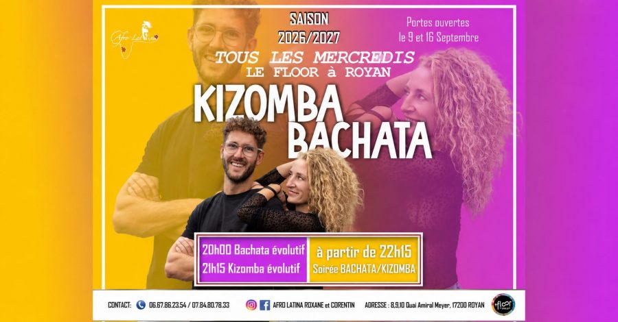 Portes ouvertes Bachata / Kizomba les 9 et 16 septembre